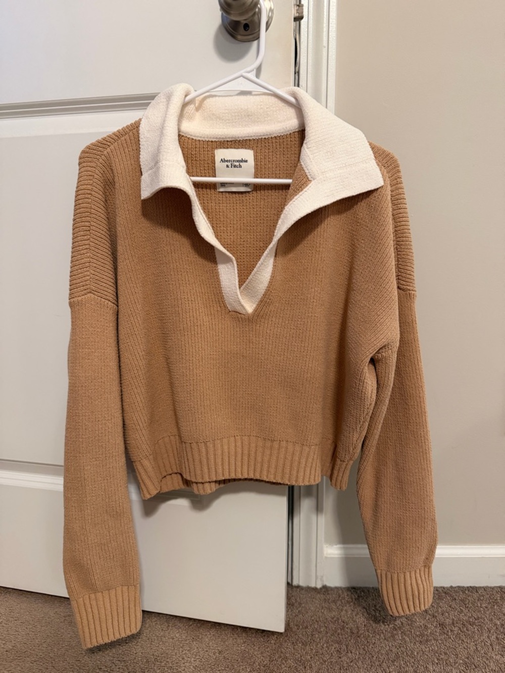Abercrombie collared pullover sweater